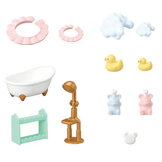 Sylvanian Families - Bath Time Bubble Siblings - Image 2