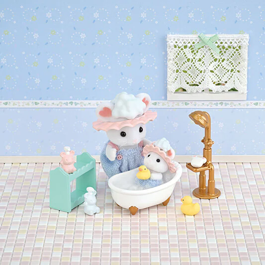 Sylvanian Families - Bath Time Bubble Siblings - Image 3