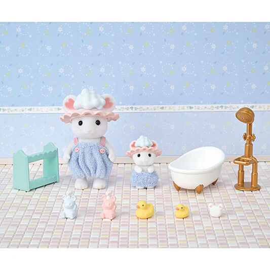 Sylvanian Families - Bath Time Bubble Siblings - Image 4