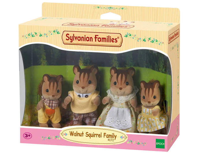 Sylvanian Families - Walnut Squirrel Family