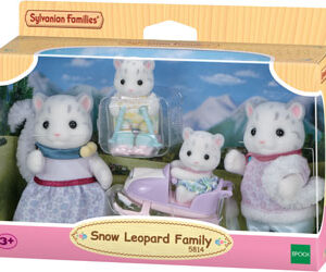 Sylvanian Families - Snow Leopard Family